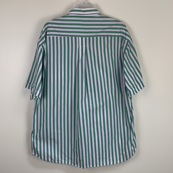 Vintage Striped Short Sleeve Shirt By Paolo da Barberino Men's Large - Picture 10 of 12